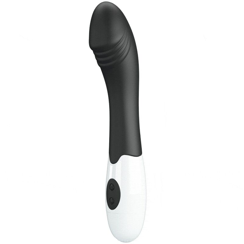 Vibrateur point G aux 30 modes en silicone noir — PRETTY LOVE PARTY UP