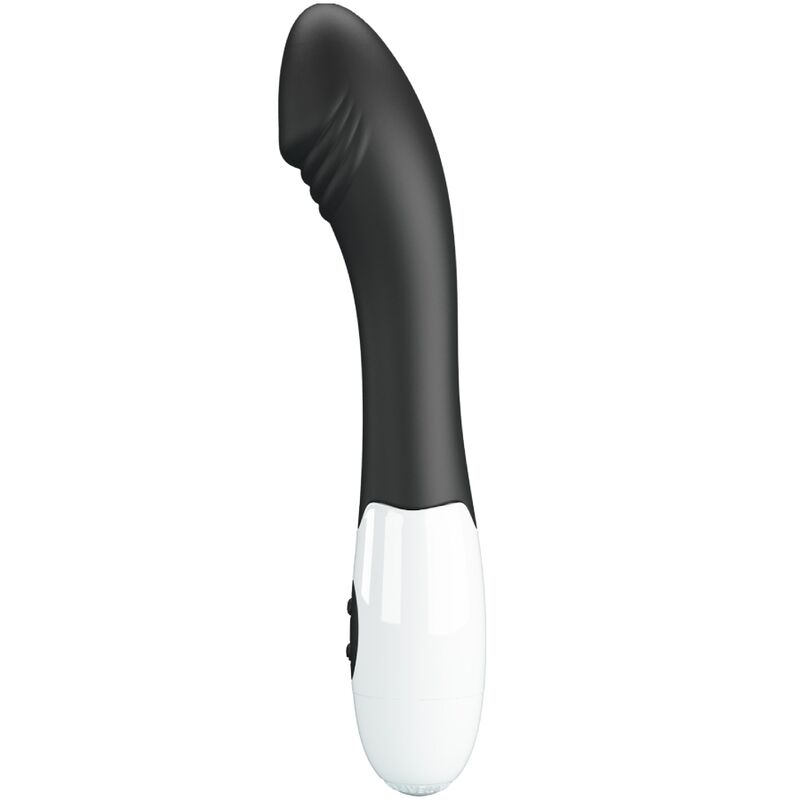 Vibrateur point G aux 30 modes en silicone noir — PRETTY LOVE PARTY UP
