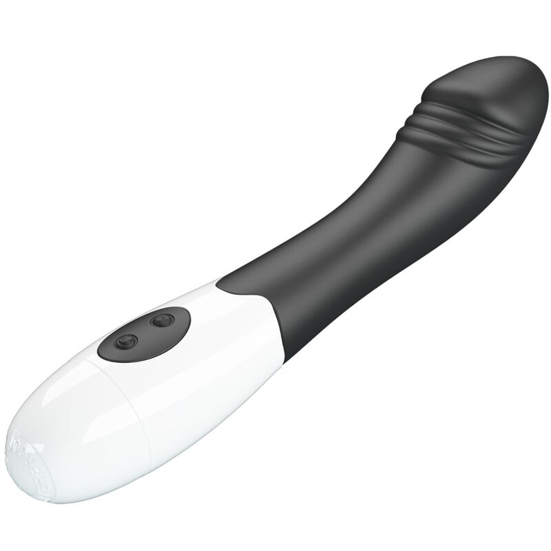 Vibrateur point G aux 30 modes en silicone noir — PRETTY LOVE PARTY UP
