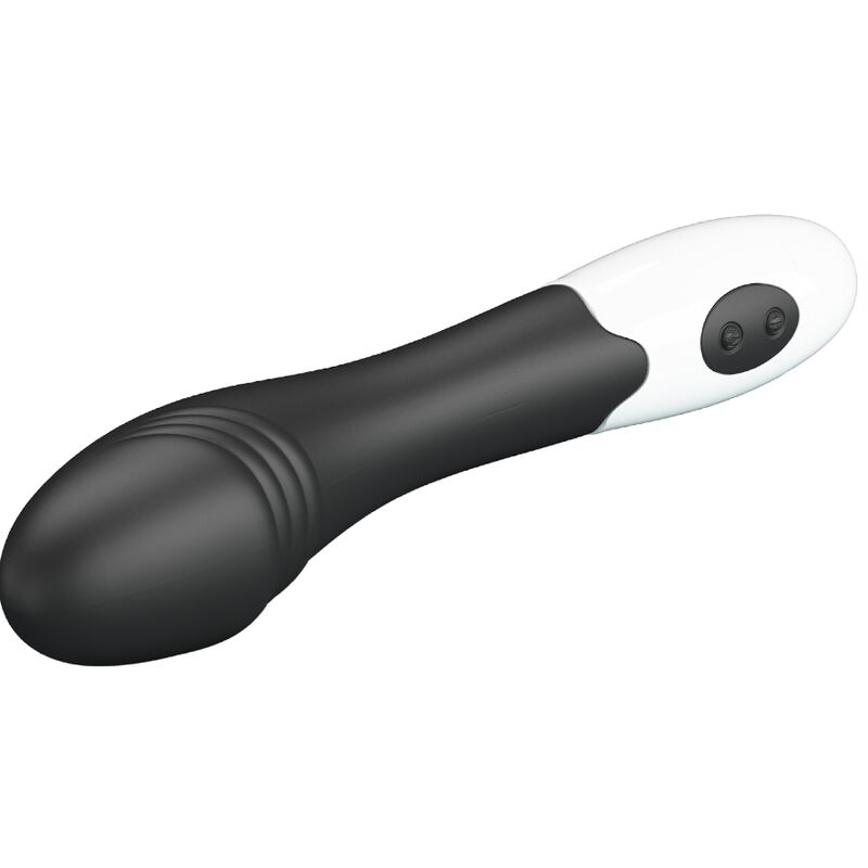 Vibrateur point G aux 30 modes en silicone noir — PRETTY LOVE PARTY UP