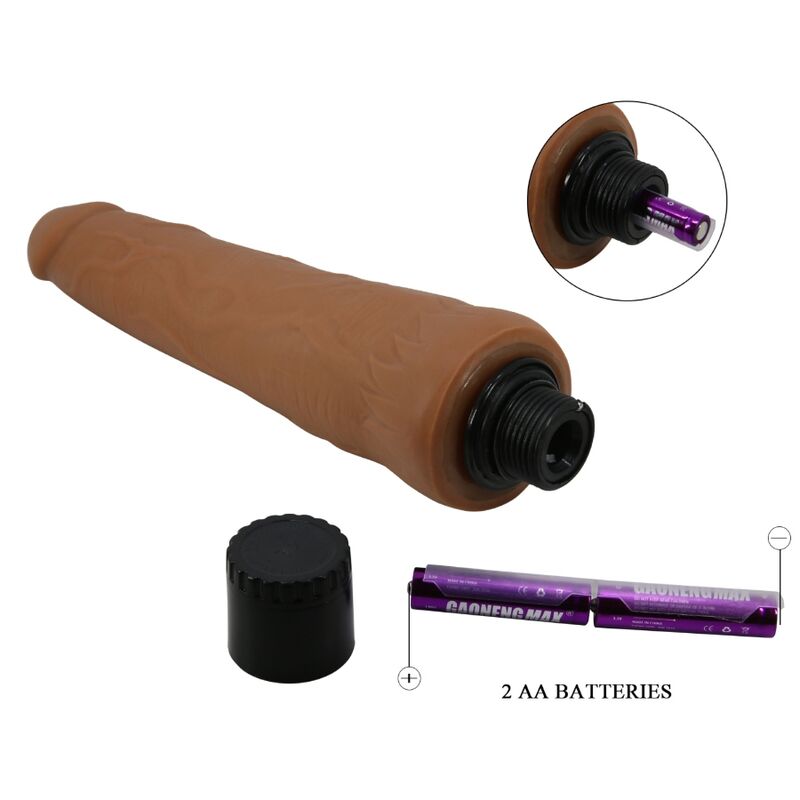 Vibrateur réaliste coulissant Alfredo 21.5 cm — PRETTY LOVE HIGH GRADE