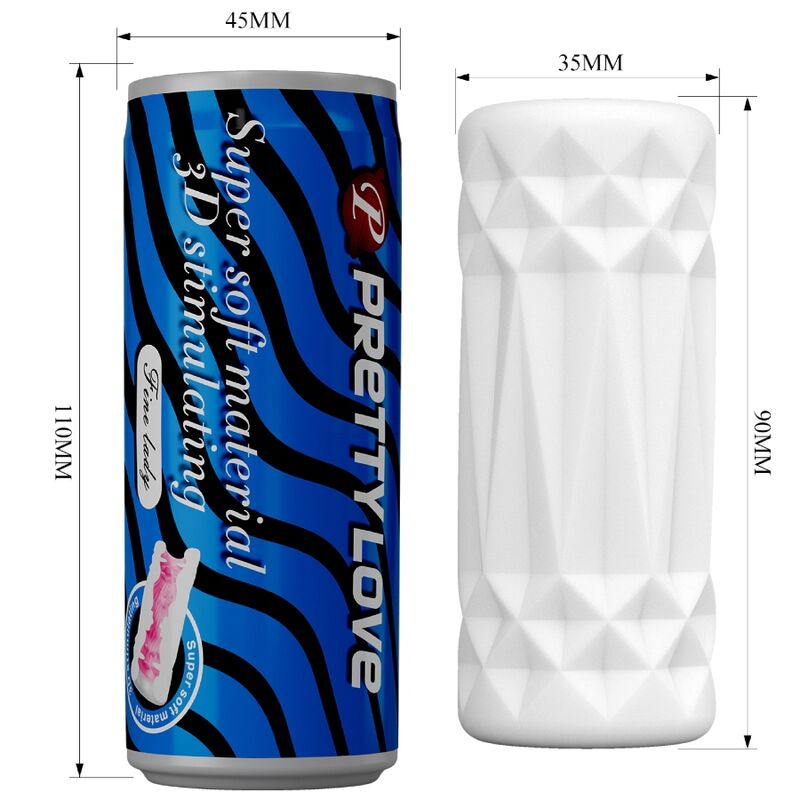 Masturbateur pop-up discret en forme de canette — PRETTY LOVE MALE
