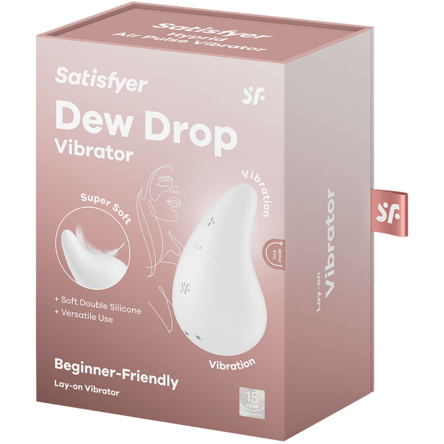 Vibrateur Dew Drop lay-on blanc — SATISFYER LAYONS