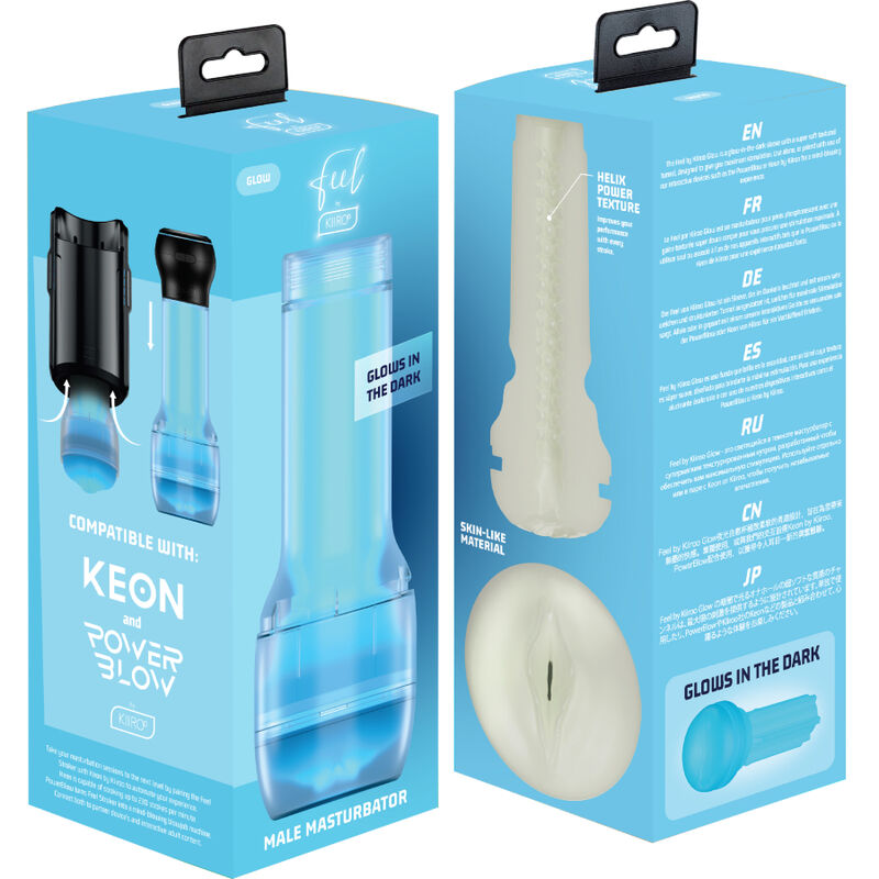 Caresseur phosphorescent FeelGlow — KIIROO