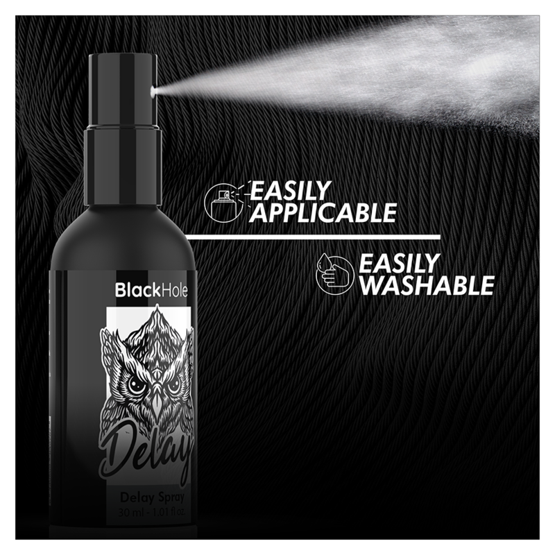 Spray retardateur à effet prolongé — BLACK HOLE