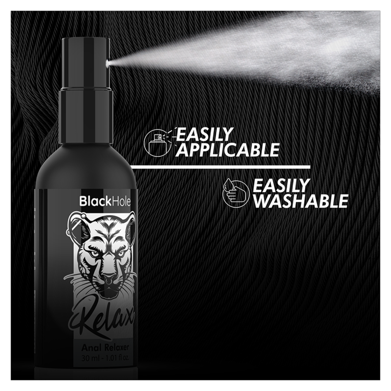 Spray relaxant anal explorer — BLACK HOLE