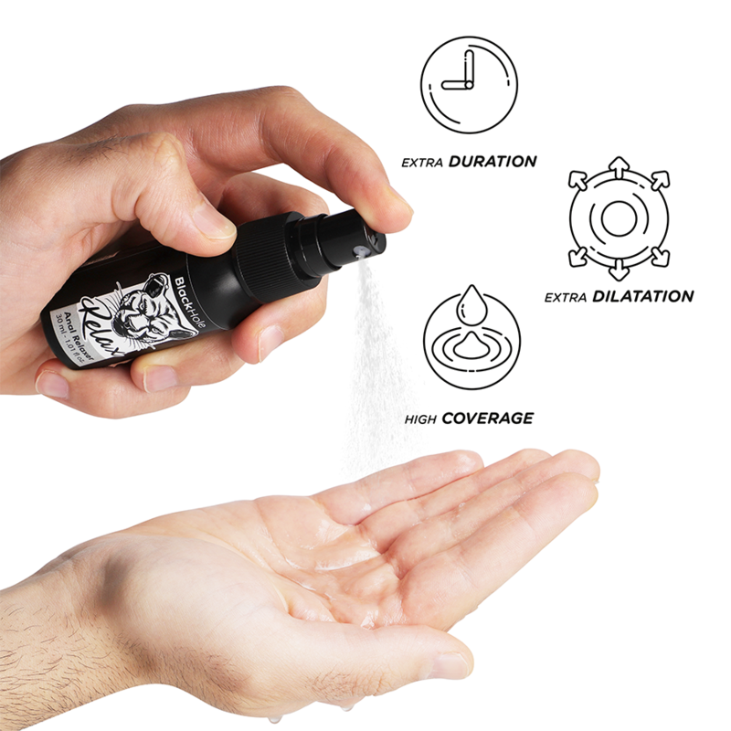 Spray relaxant anal explorer — BLACK HOLE