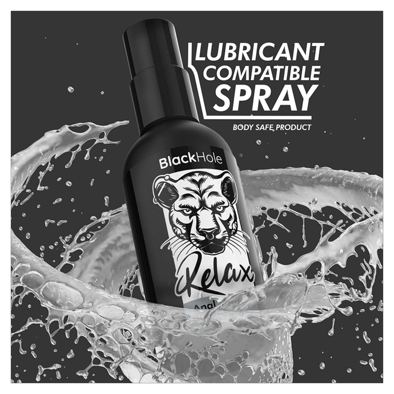 Spray relaxant anal explorer — BLACK HOLE