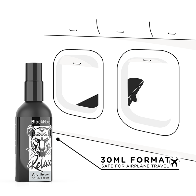 Spray relaxant anal explorer — BLACK HOLE