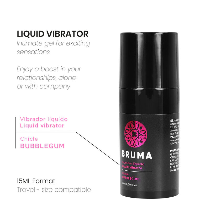 Gel intime vibrant saveur bubblegum — BRUMA