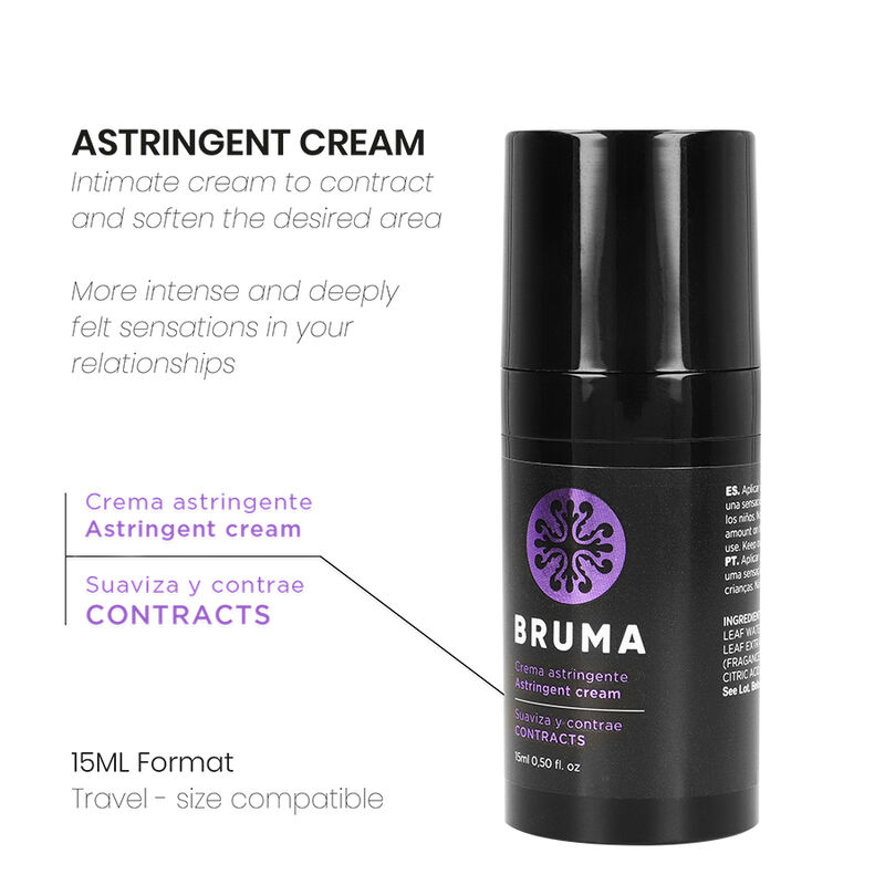 Crème astringente ultra-glissante pour sensations intenses — BRUMA