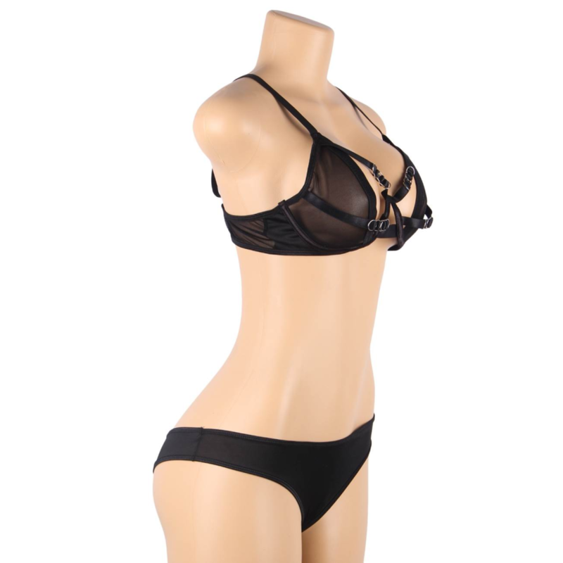 Ensemble transparent soutien-gorge et culotte — SUBBLIME SETS