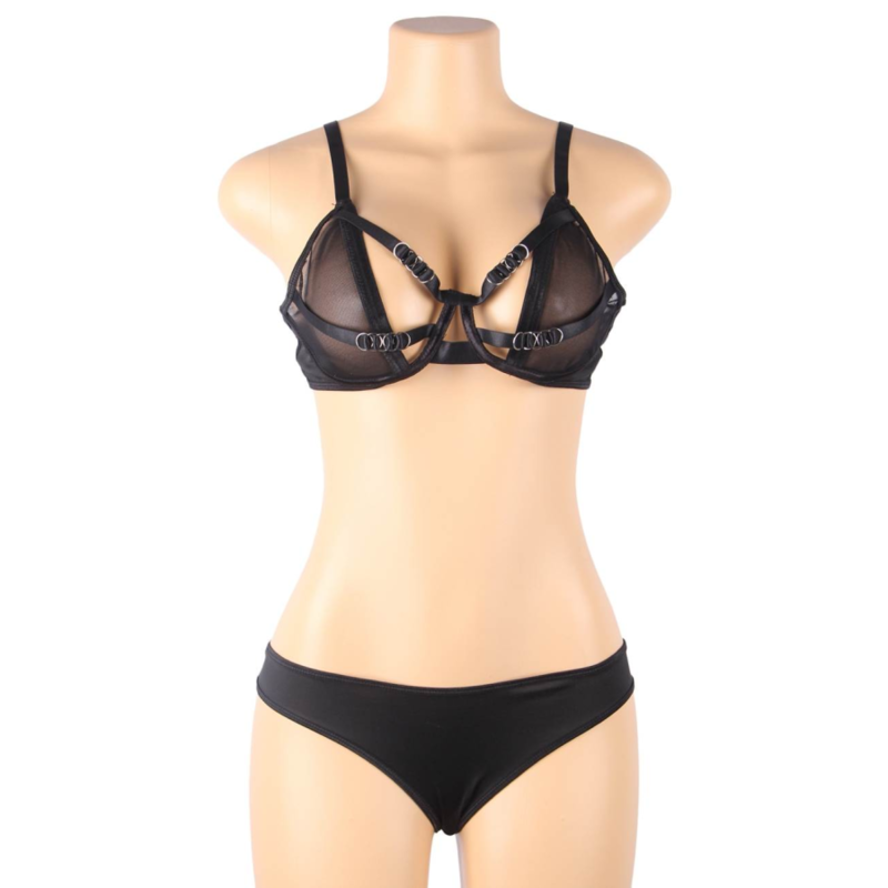 Ensemble transparent soutien-gorge et culotte — SUBBLIME SETS