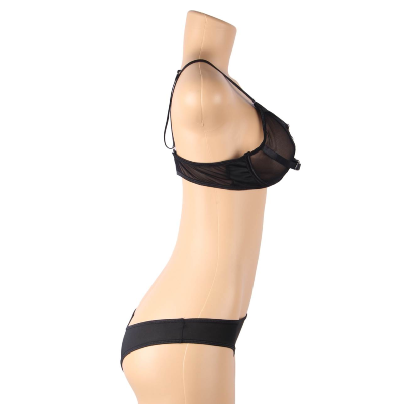Ensemble transparent soutien-gorge et culotte — SUBBLIME SETS