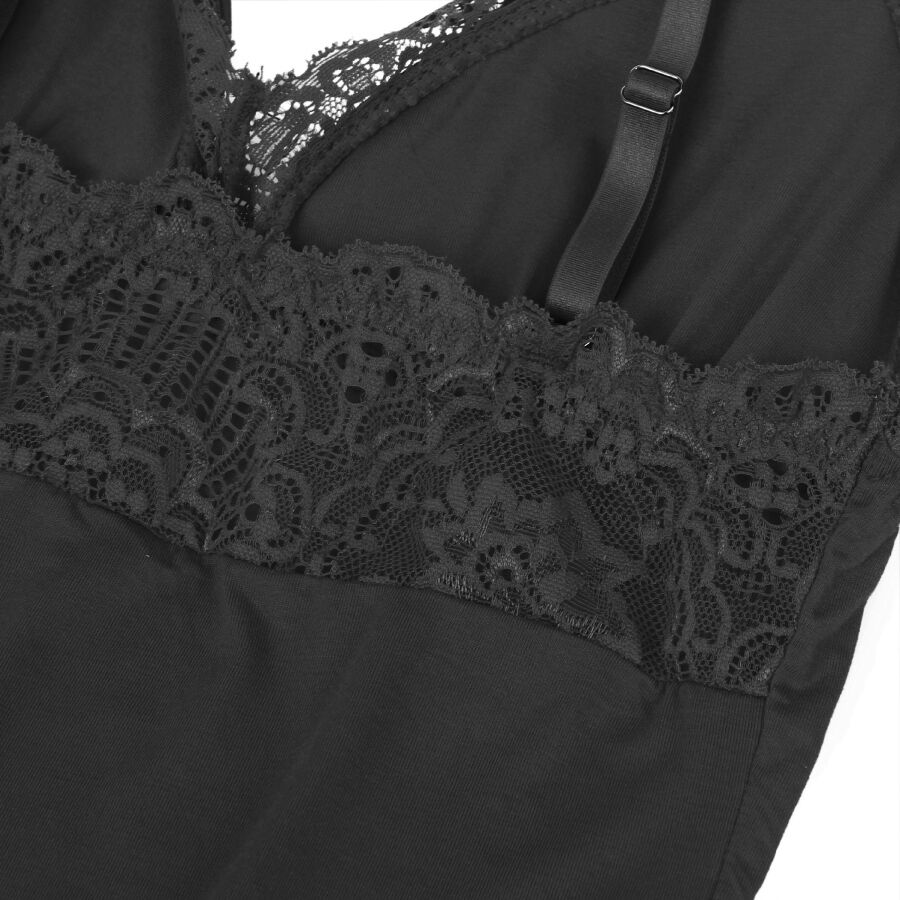 Teddy en dentelle florale noire — SUBBLIME BODIES