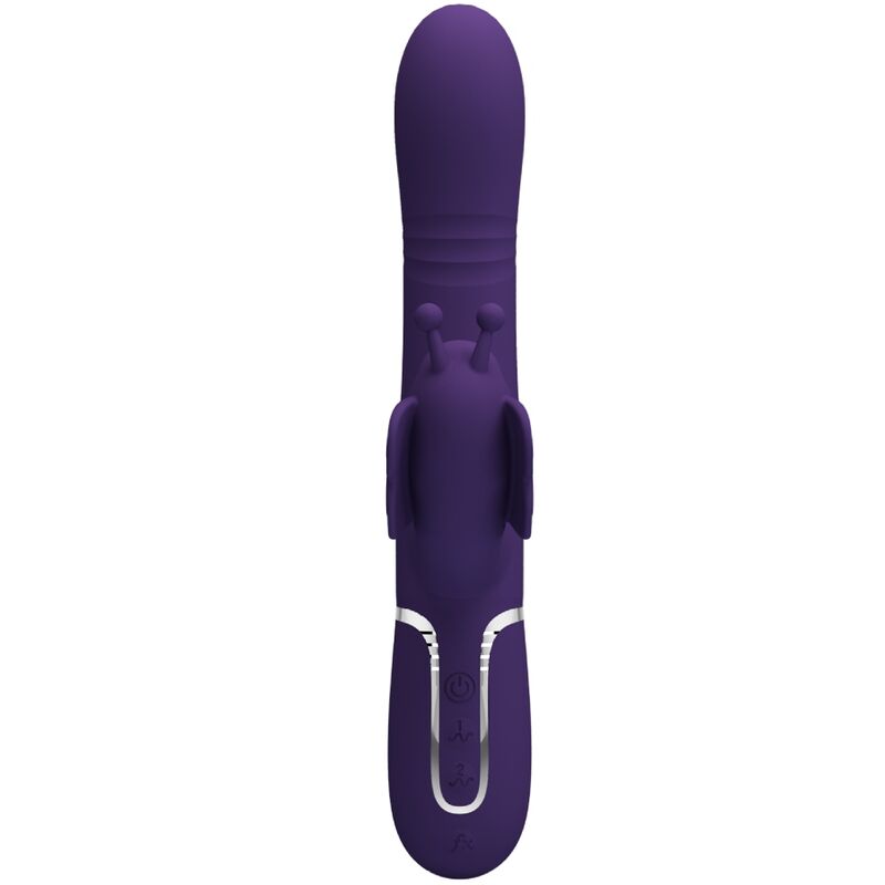Vibrateur papillon lapin 4 en 1 rechargeable — PRETTY LOVE FLIRTATION