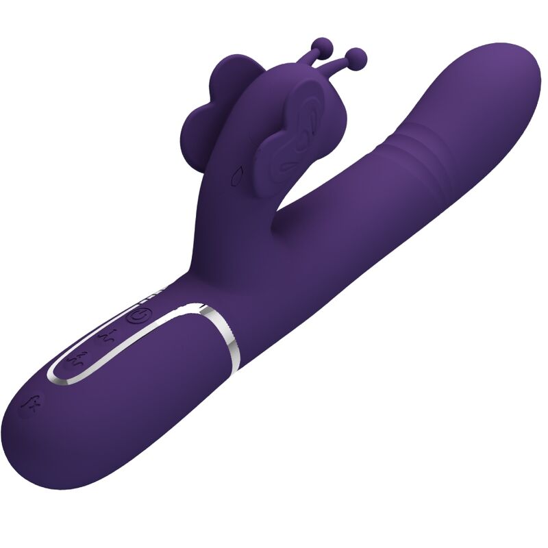 Vibrateur papillon lapin 4 en 1 rechargeable — PRETTY LOVE FLIRTATION