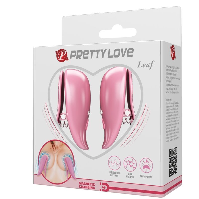 Pinces à téton vibrantes Leaf — PRETTY LOVE FLIRTATION