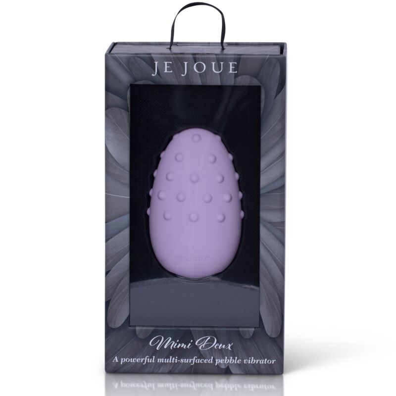 Masseur vibrant double face Mimi Deux Lilas — JE JOUE