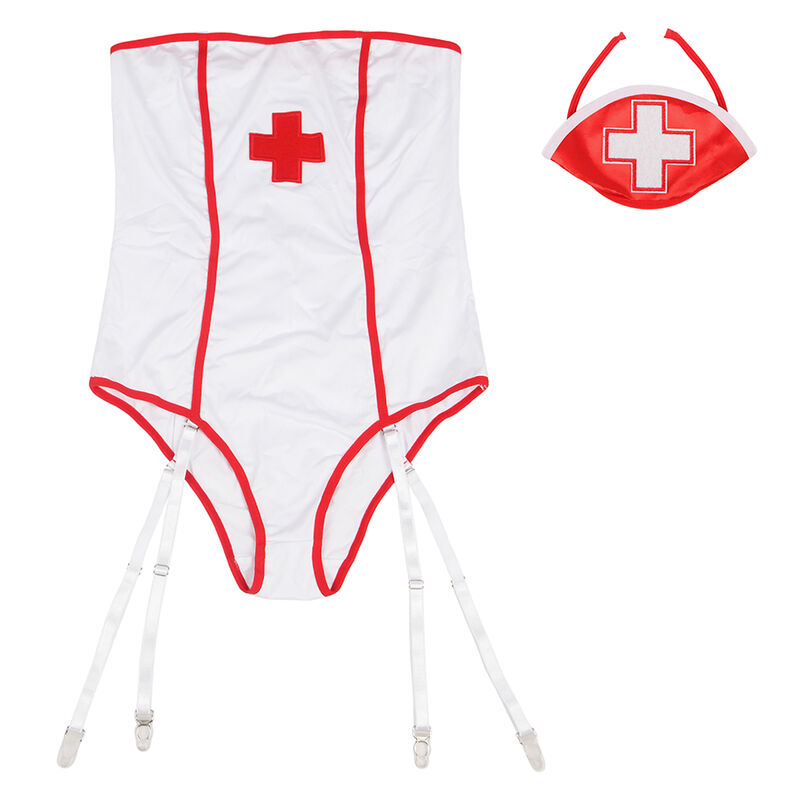 Costume d'infirmière sexy épaule dénudée — SUBBLIME COSTUMES