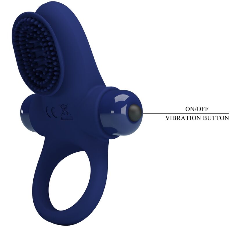 Anneau vibrant à balle de stimulation — PRETTY LOVE MALE