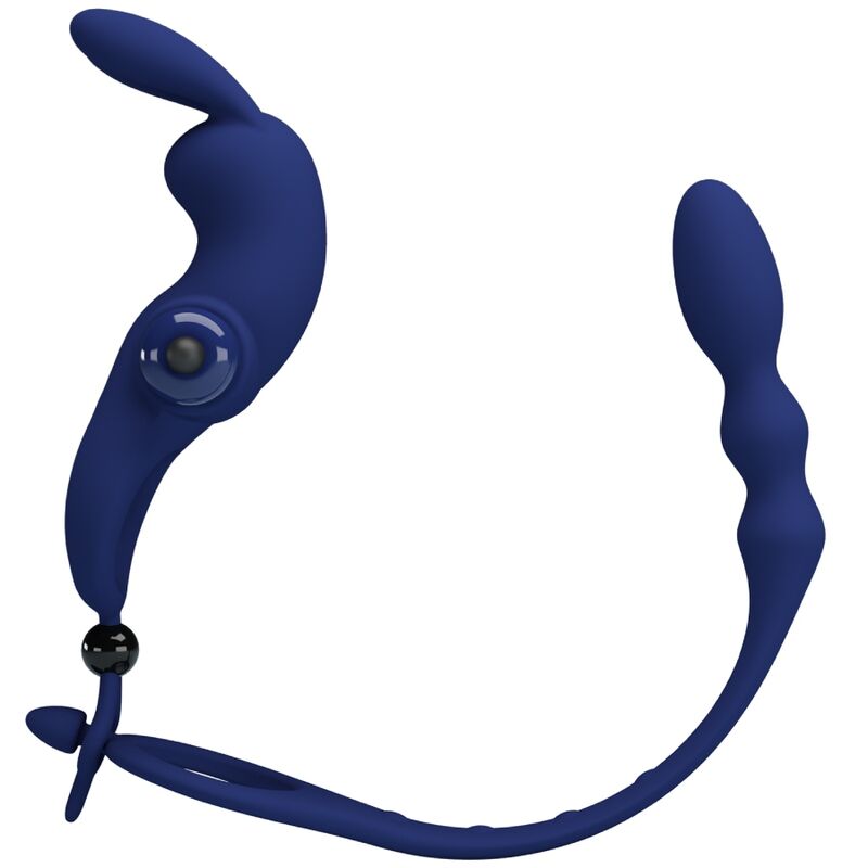 Anneau vibrant plug anal lapin — Pretty Love Male
