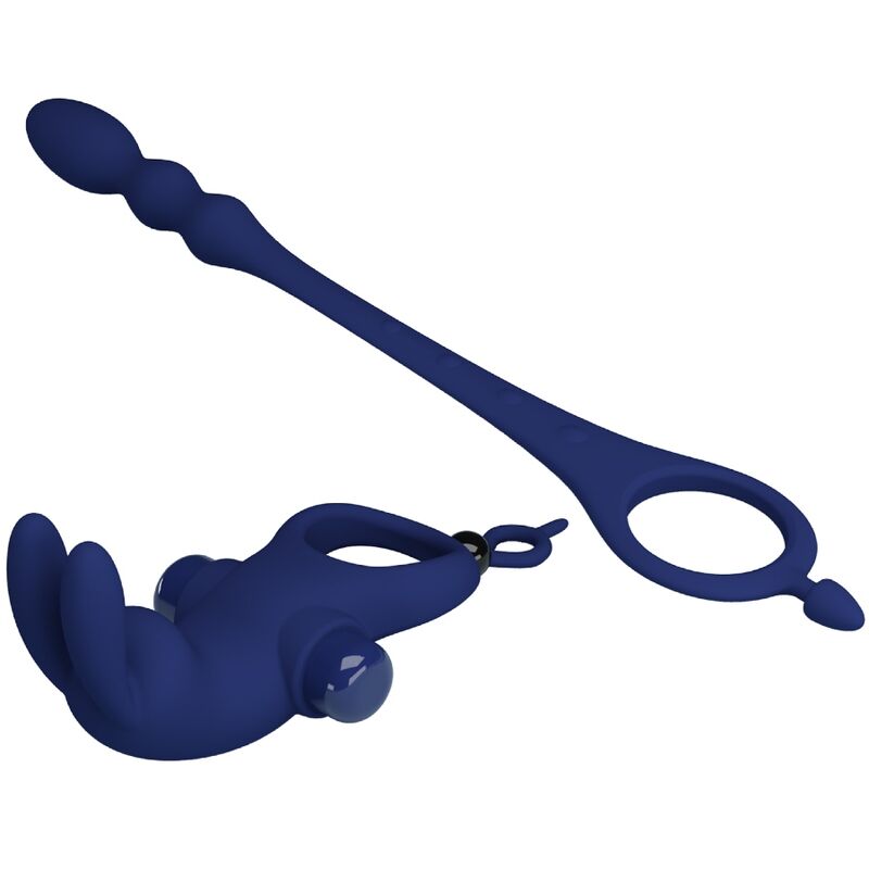 Anneau vibrant plug anal lapin — Pretty Love Male