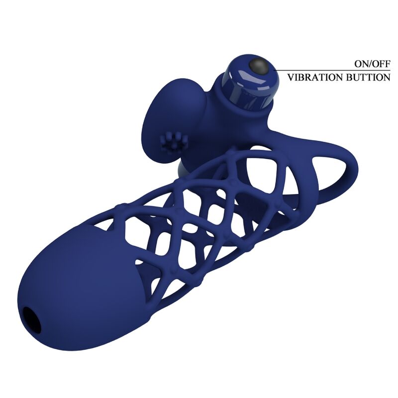 Anello vibrante con stimolatore clitorideo — PRETTY LOVE MALE