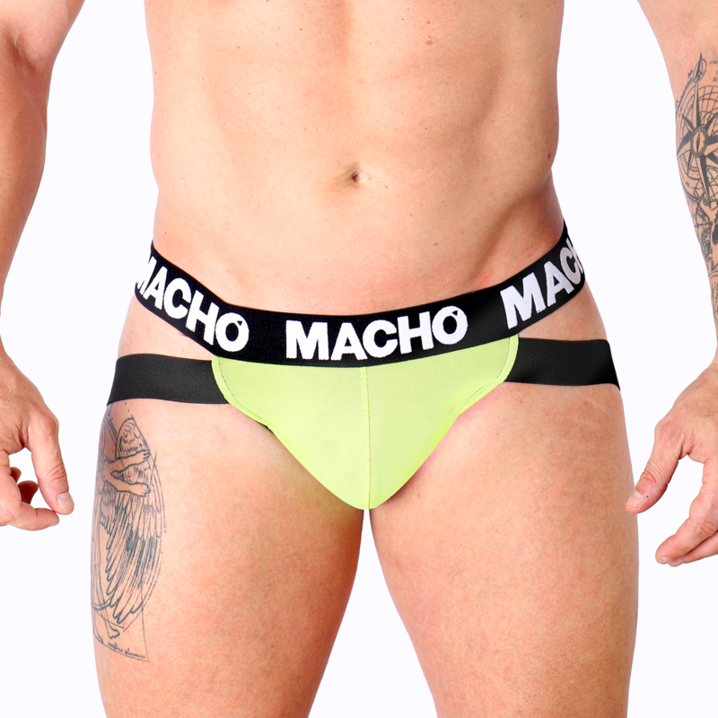 Jockstrap ajusté en lycra et élasthanne — MACHO UNDERWEAR