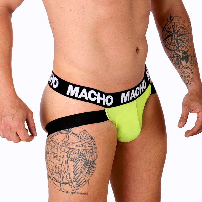 Jockstrap ajusté en lycra et élasthanne — MACHO UNDERWEAR