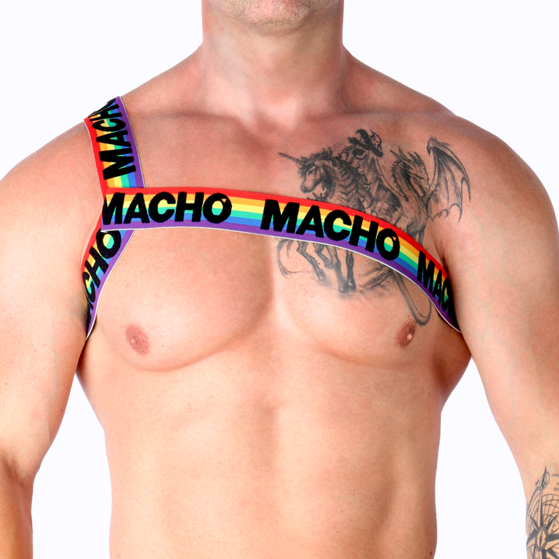 Harnais élastique réversible romain — MACHO UNDERWEAR