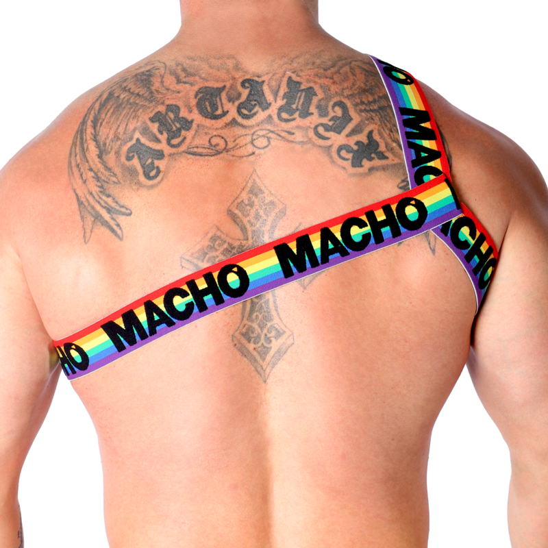 Harnais élastique réversible romain — MACHO UNDERWEAR