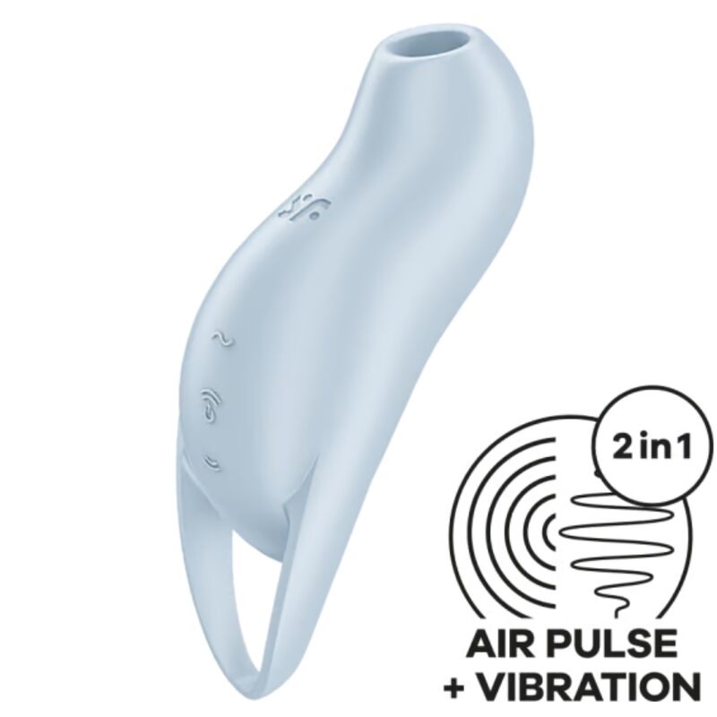 Stimulateur clitoridien vibrant à ondes de pression — SATISFYER AIR PULSE