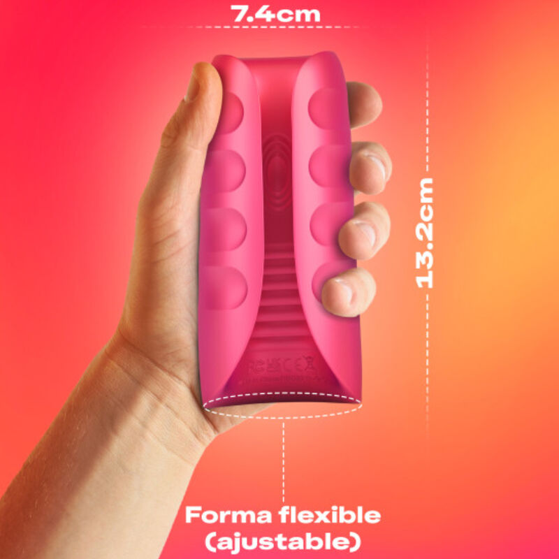 Masturbateur vibrant texturé et nervuré — DUREX TOYS