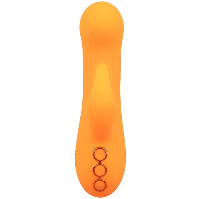 Vibromasseur lapin double stimulation avec gonflage automatique — CALEXOTICS