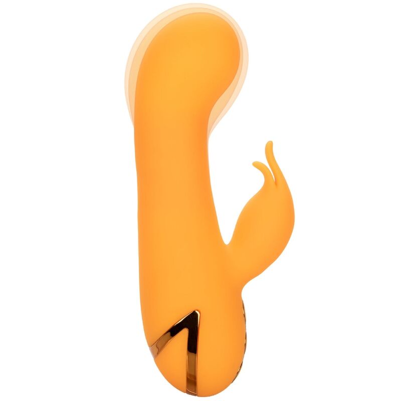 Vibromasseur lapin double stimulation avec gonflage automatique — CALEXOTICS