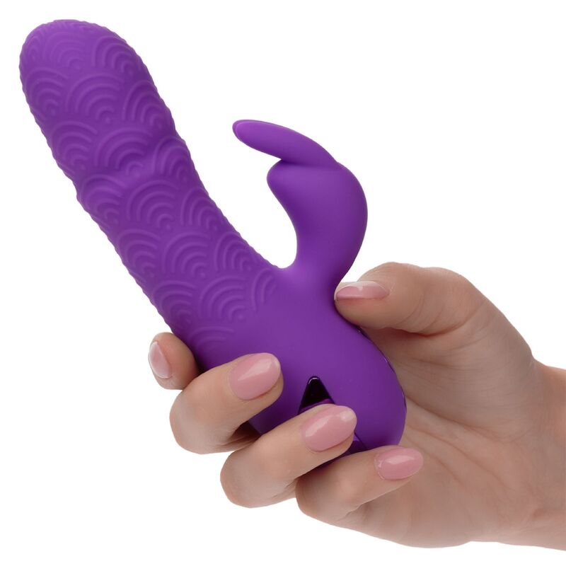 Stimulateur double vibrant et poussant Manhattan Beach Marvel — CALEXOTICS