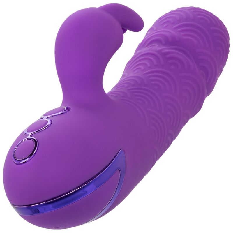 Stimulateur double vibrant et poussant Manhattan Beach Marvel — CALEXOTICS