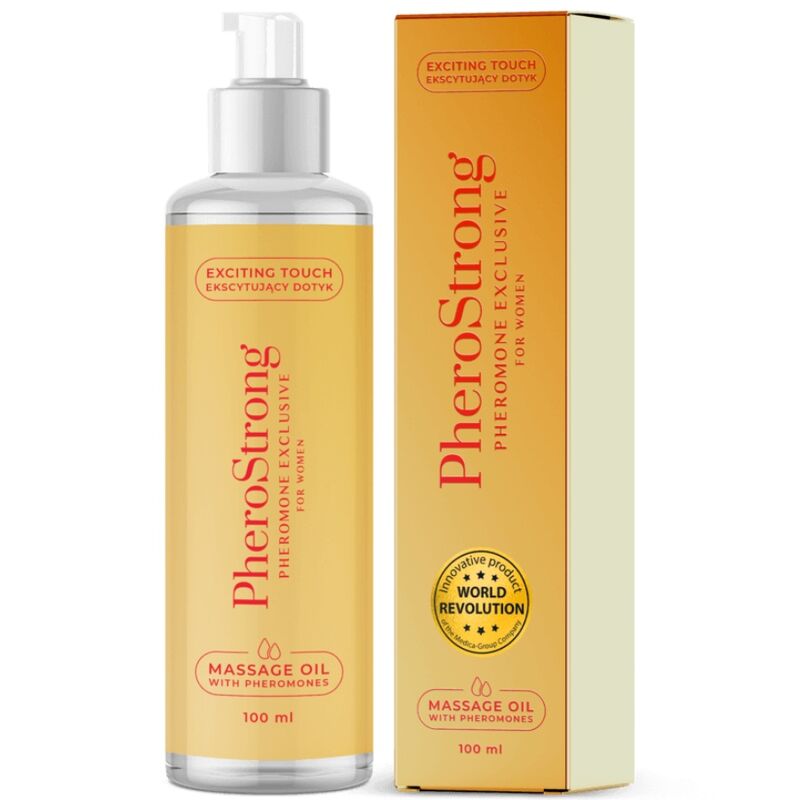Huile de massage sensuelle aux phéromones — PHEROSTRONG