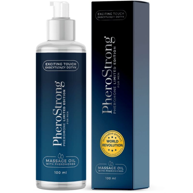 Huile de massage aux phéromones, édition limitée — PHEROSTRONG