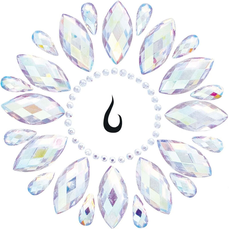 Bijou de corps adhésif soleil strass — LEG AVENUE ACCESSORIES