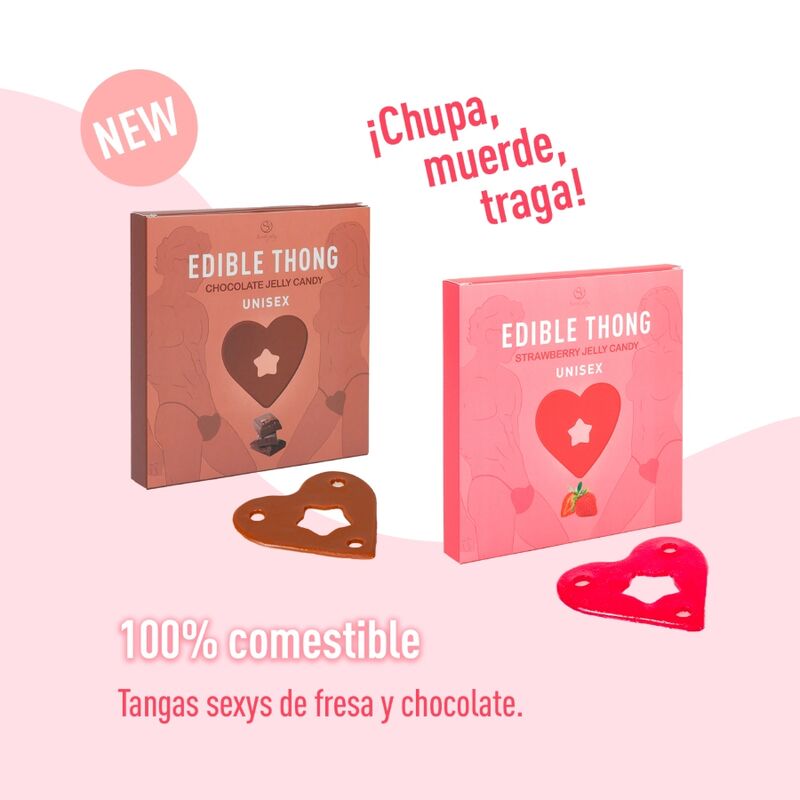 String comestible saveur chocolat — SECRETPLAY COSMETIC