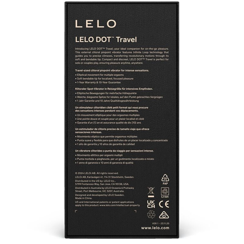 Stimulateur clitoris de voyage discret — LELO