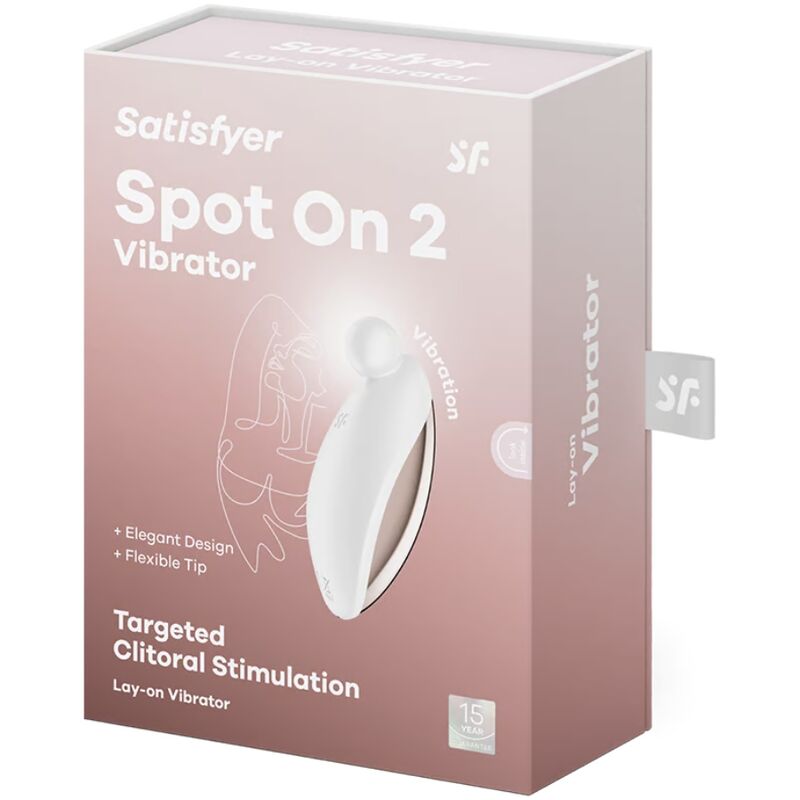 Vibrateur posé stimulation clitoridienne ciblée — SATISFYER