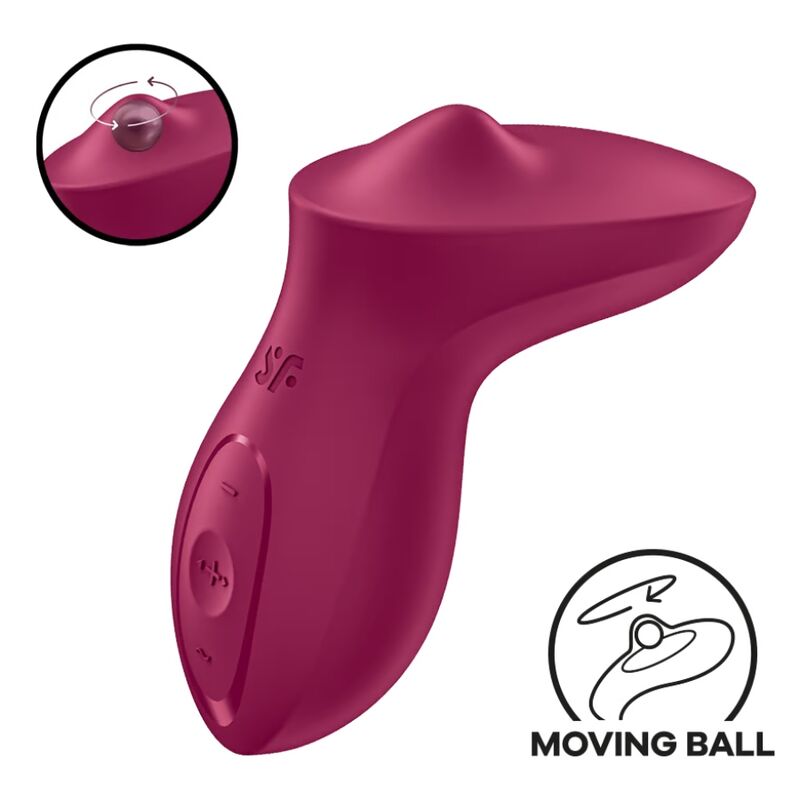 Vibromasseur clitoridien à bille roulante — SATISFYER