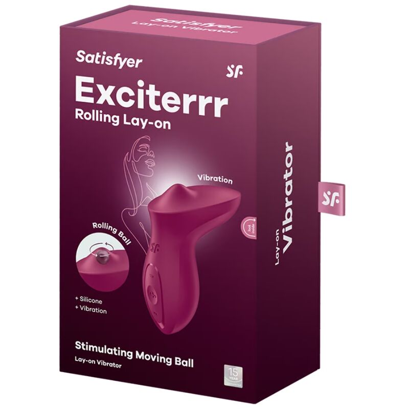 Vibromasseur clitoridien à bille roulante — SATISFYER