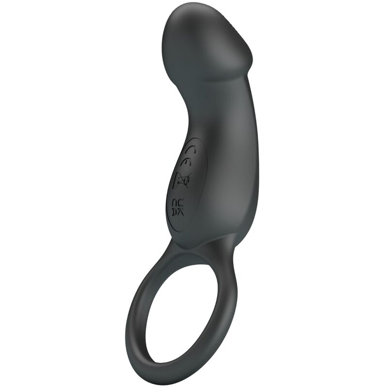 Anneau vibrant avec stimulateur télécommandé — PRETTY LOVE MALE