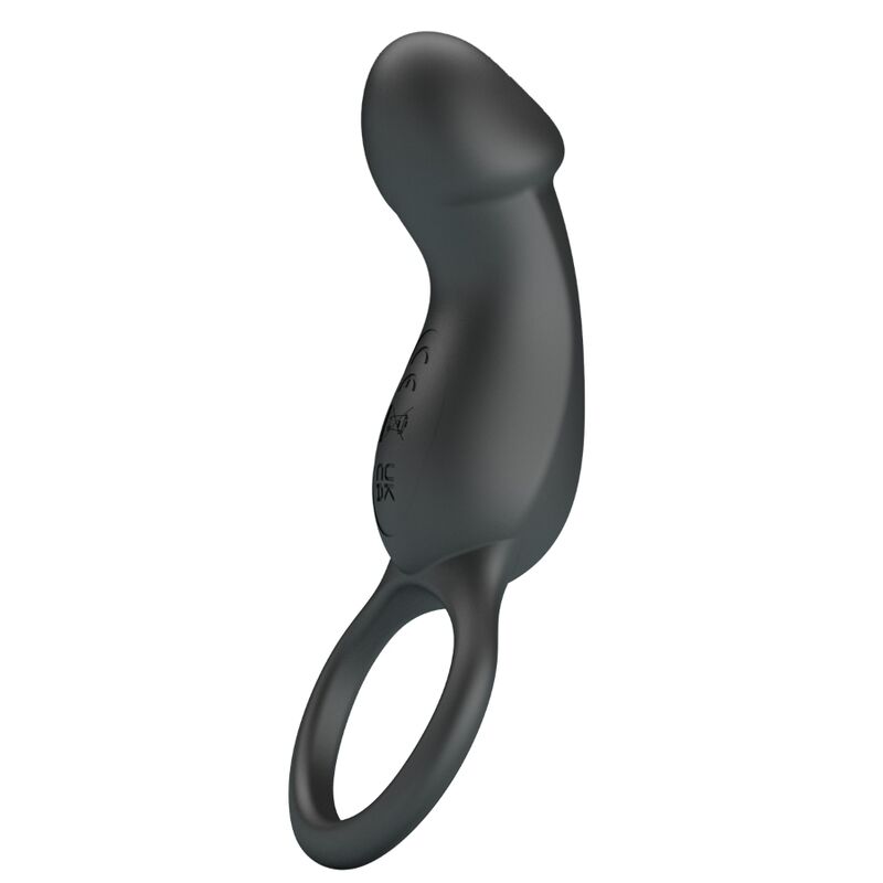Anneau vibrant avec stimulateur télécommandé — PRETTY LOVE MALE