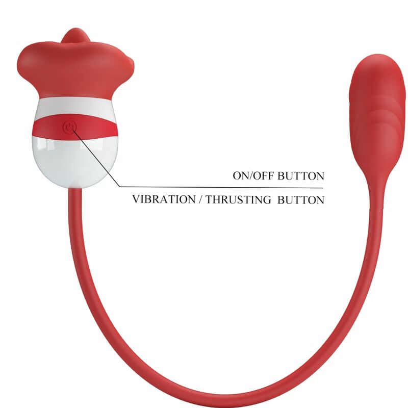 Stimulateur buccal vibrant Aliyah — PRETTY LOVE
