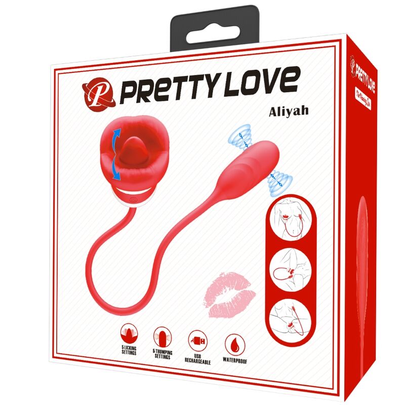 Stimulateur buccal vibrant Aliyah — PRETTY LOVE